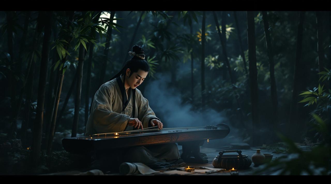 美女色影院作品《琴师》剧照